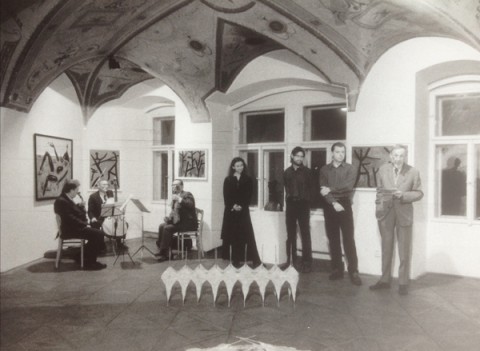 1995 – galerie Mladých, U Řečických, Praha, koberce, grafika