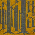 Houpačka, olej na plátně, překližka, 40 × 28 cm, 2009