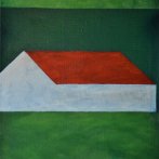 Stodola, olej na plátně, 70 × 90 cm, 2010