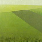 Pod Jívinskou horou, olej na plátně, 100 × 90 cm, 2008