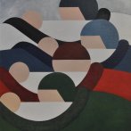Jezdci, olej na plátně, 80 x 90 cm, 2013 – prodáno