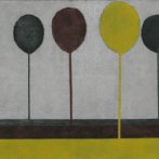 Soumrak, 180 × 70 cm, olej na plátně, 2014