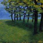 Na kraji, olej na plátně, 24 × 18 cm, 2012
