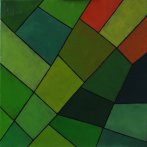 Přelet, olej na plátně, 40 × 40 cm, 2012